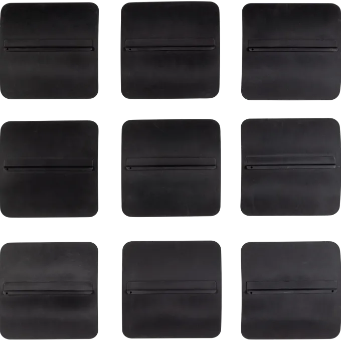 Woood Wanddeco Nami metaal nikkel - set van 9