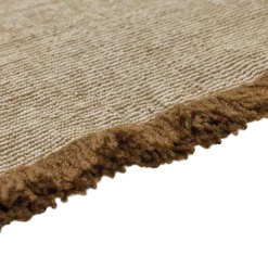 Woood Weavly Vloerkleed 200x300 Cm Wol Lichtbruin/Naturel