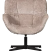 Woood Wibo draaifauteuil taupe