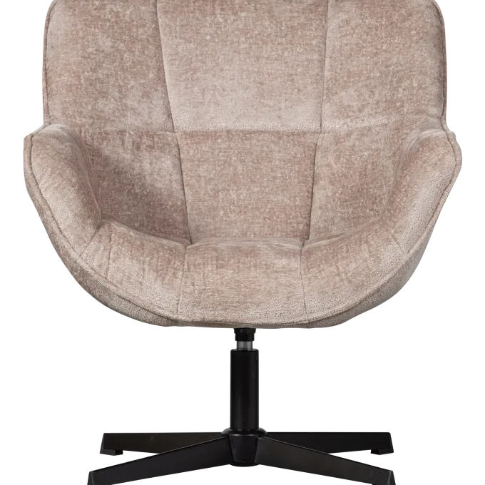 Woood Wibo draaifauteuil taupe