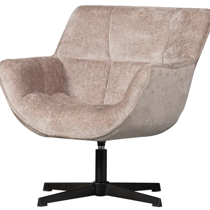 Woood Wibo draaifauteuil taupe
