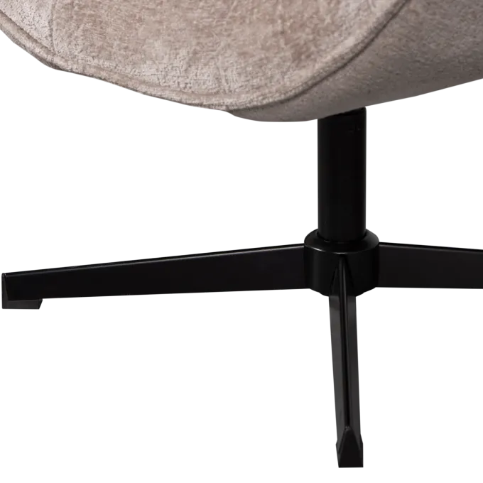 Woood Wibo draaifauteuil taupe