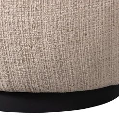 Woood Woolly draaifauteuil chenille zand