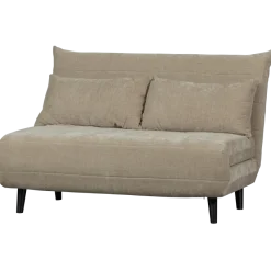 Woood Xem 1-persoons slaapbank velvet naturel