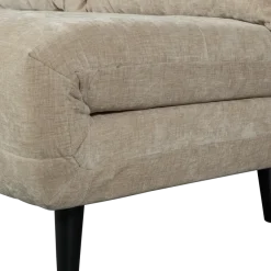 Woood Xem 1-persoons slaapbank velvet naturel