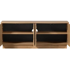 Woood ZUMA TV meubel 133CM eiken transparant [fsc]